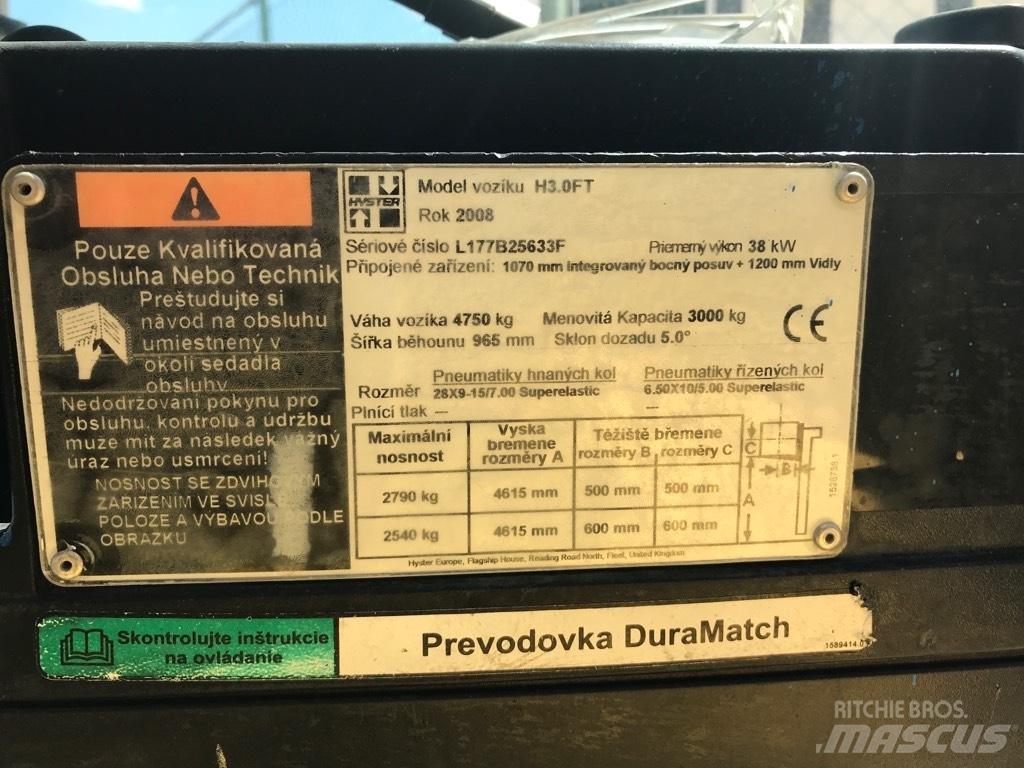 Hyster H 3.00 FT Carretillas LPG
