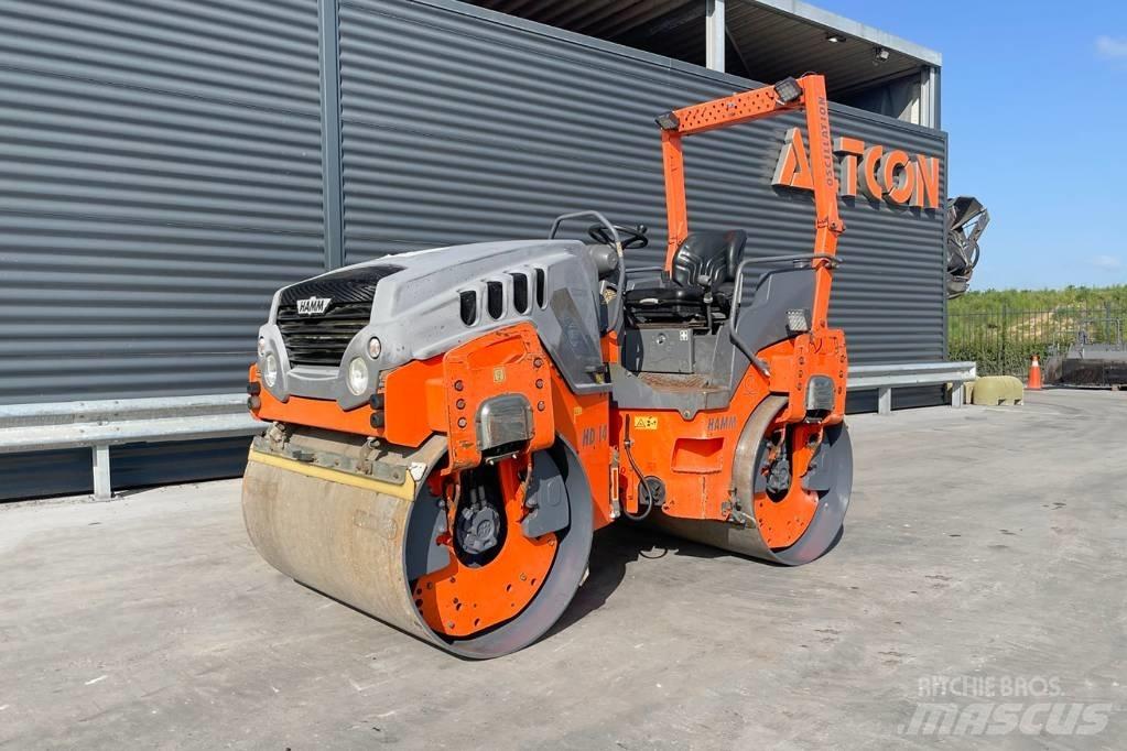 Hamm HD 14 VV Rodillos de doble tambor