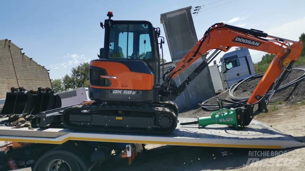 Doosan DX 50 Z Mini excavadoras < 7t