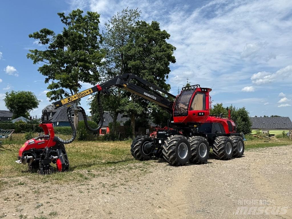 Komatsu 931 XC Cosechadoras