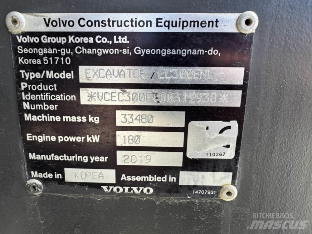 Volvo EC300ENL Excavadoras de cadenas