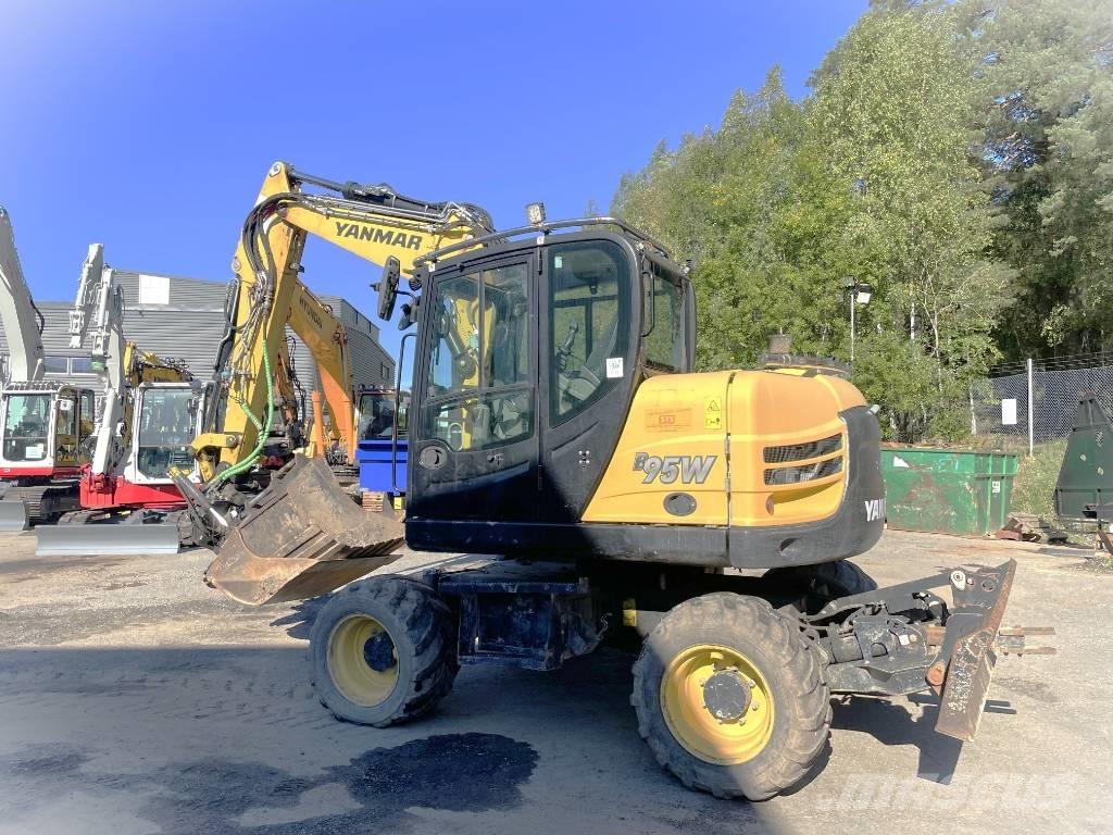 Yanmar B 95 W Excavadoras de ruedas