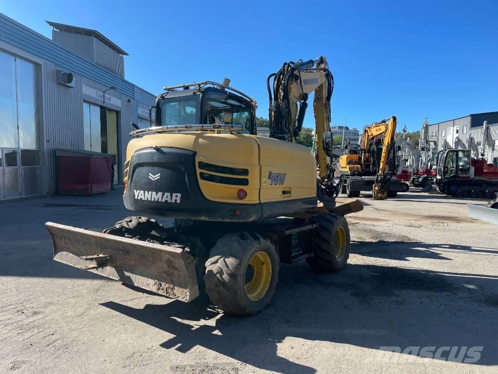 Yanmar B 95 W Excavadoras de ruedas