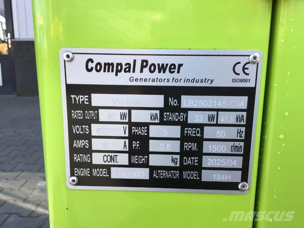  compal power VG-R30 Generadores diesel
