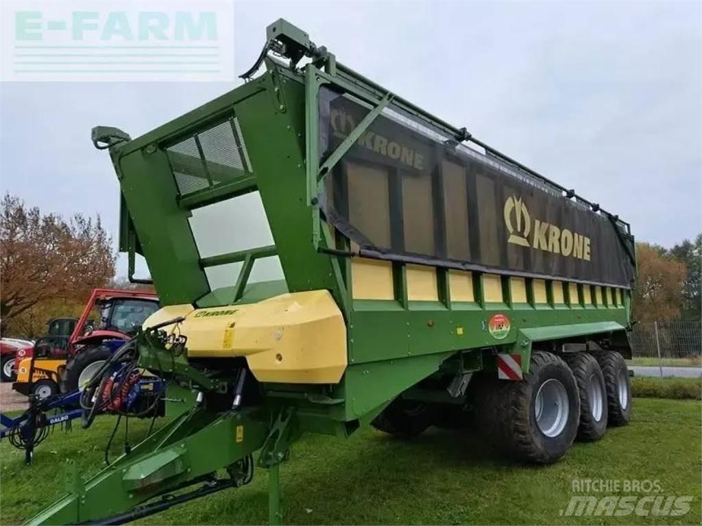Krone gx 520 Remolque para grano
