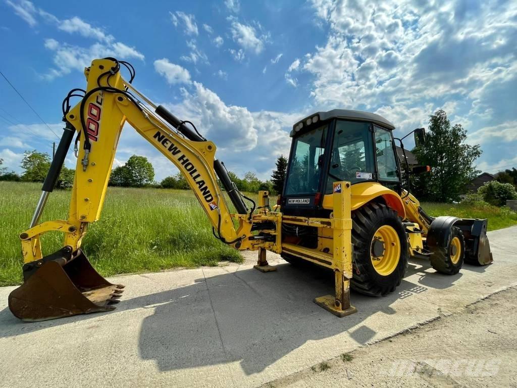 New Holland B 100 C Retrocargadoras