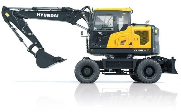 Hyundai HW 150 ACR Excavadoras de ruedas