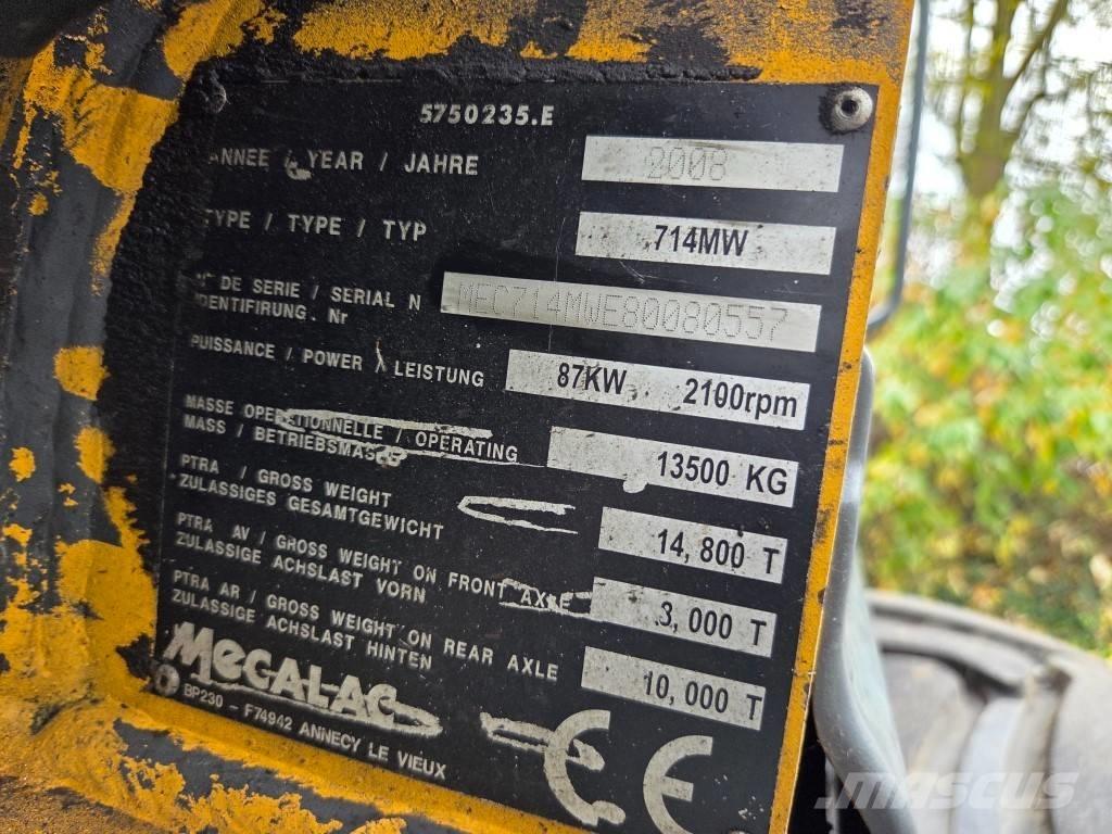 Mecalac 714 MW Excavadoras de ruedas