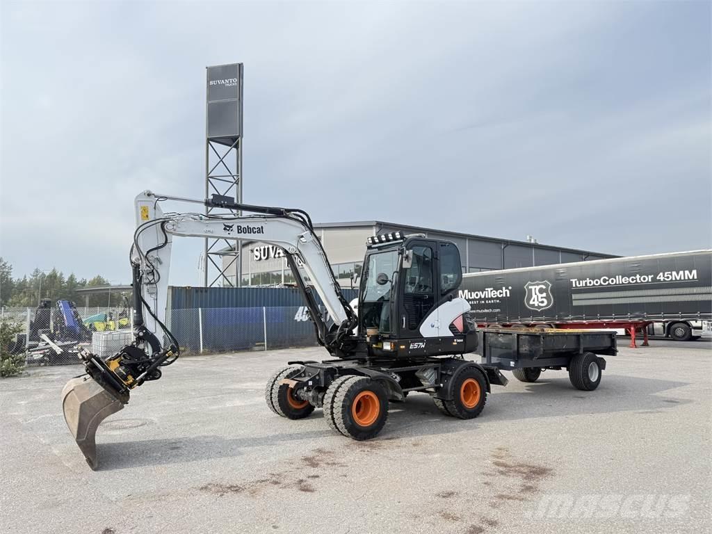 Bobcat E57W Excavadoras de ruedas