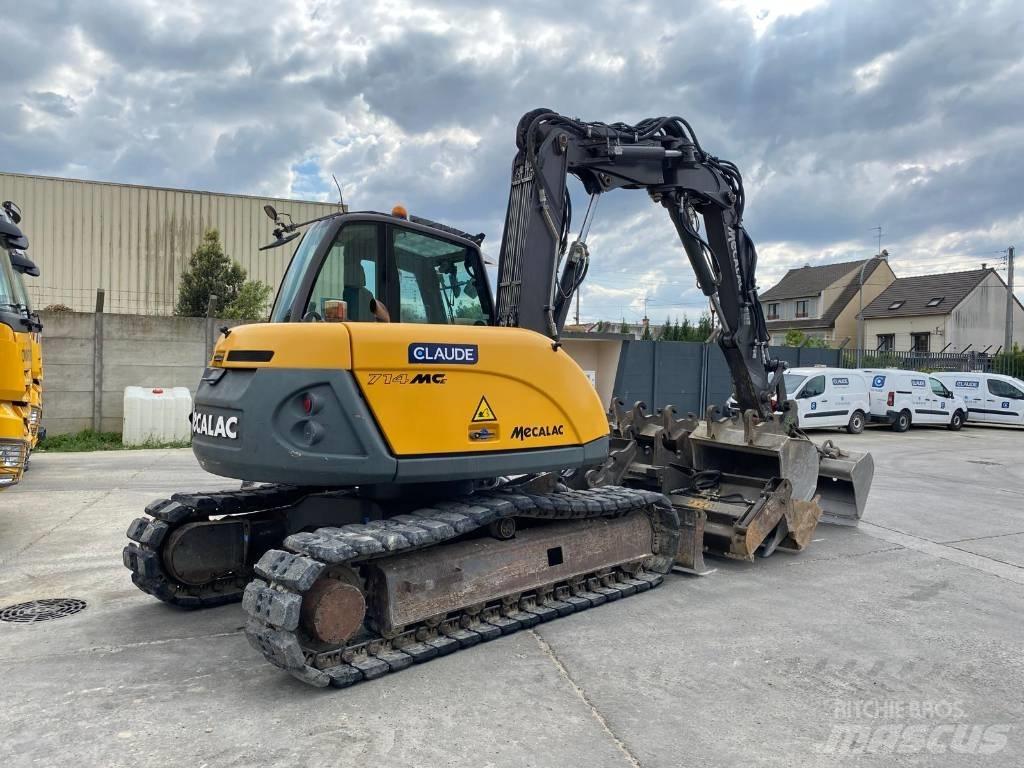 Mecalac 714 MC Excavadoras de cadenas