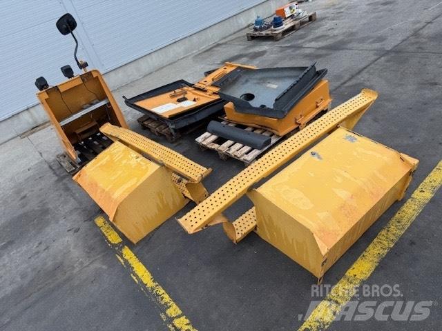 CASE WX 165 BODY Chasis y suspención