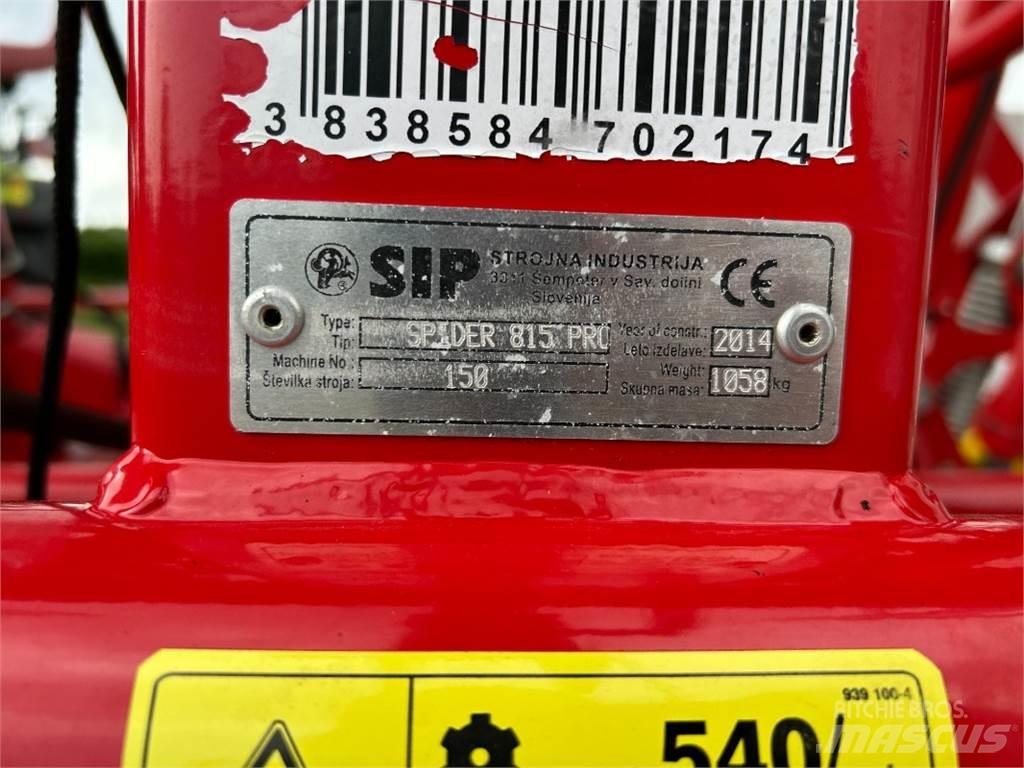 SIP Spider 815 PRO Rastrillos y henificadores