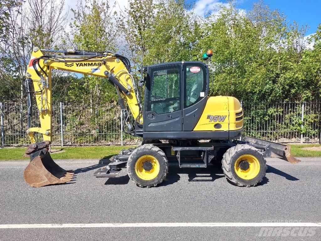 Yanmar B95W Excavadoras de ruedas
