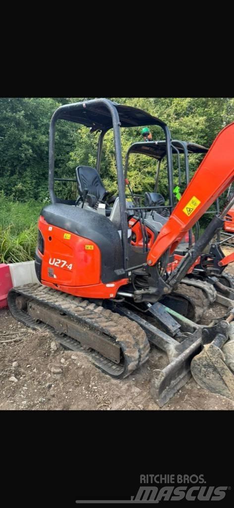 Kubota U 27-4 Mini excavadoras < 7t