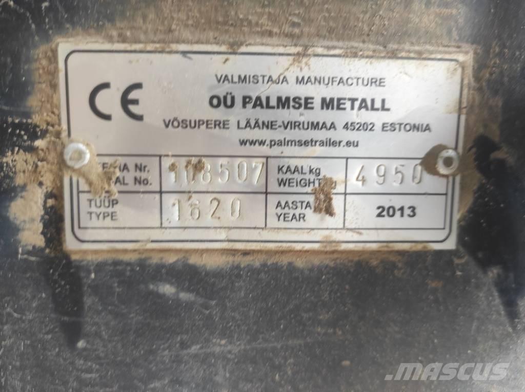 Palmse Trailer 1620L Remolques volquete