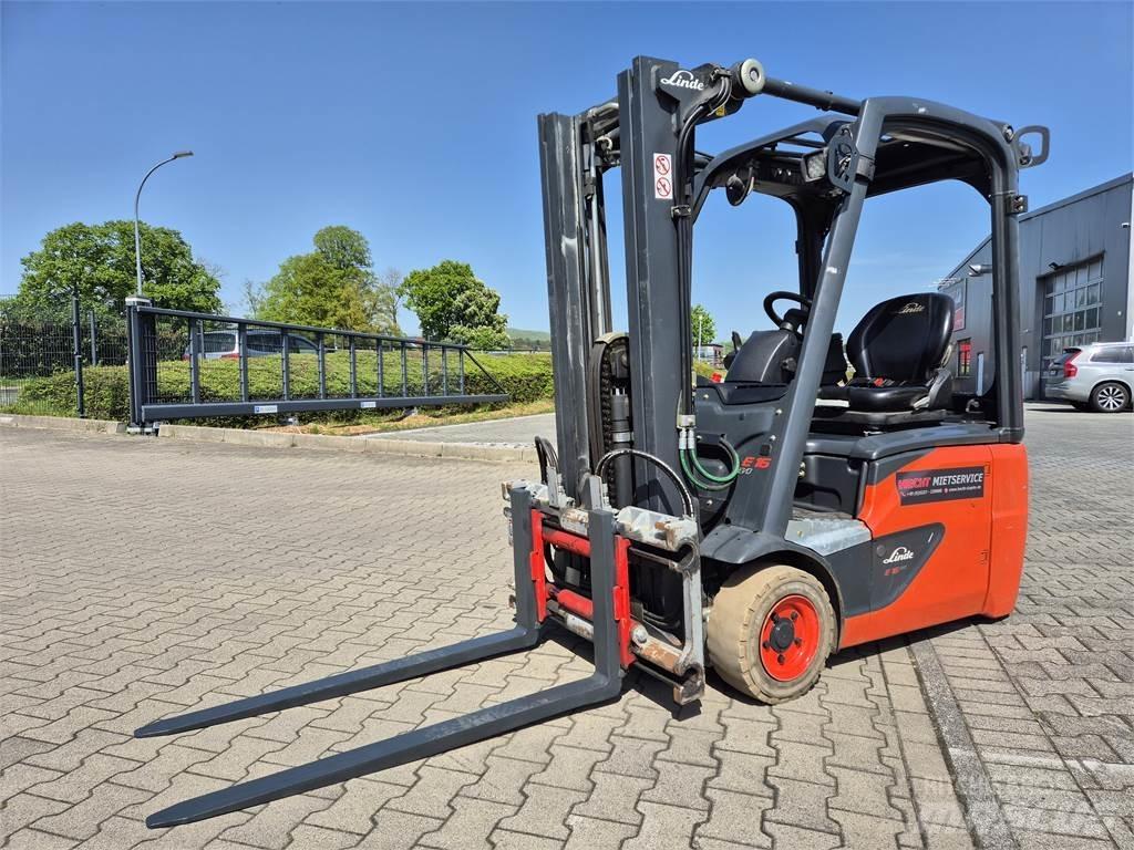 Linde E16C-02 Carretillas de horquilla eléctrica