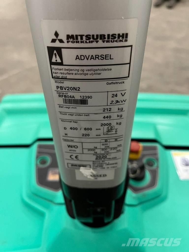 Mitsubishi PBV20N2 Apiladores eléctricos