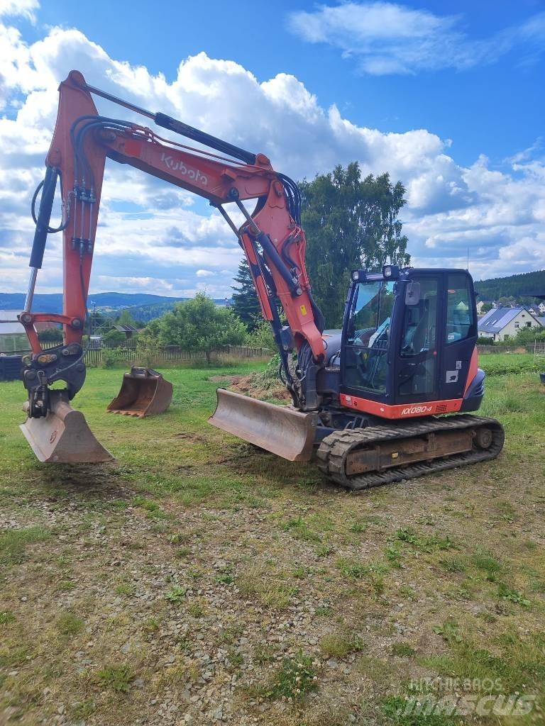 Kubota KX 080-4 Excavadoras 7t - 12t
