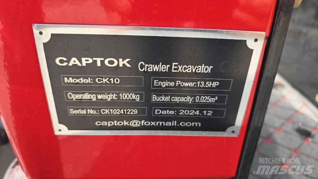 Captok CK10 Mini excavadoras < 7t