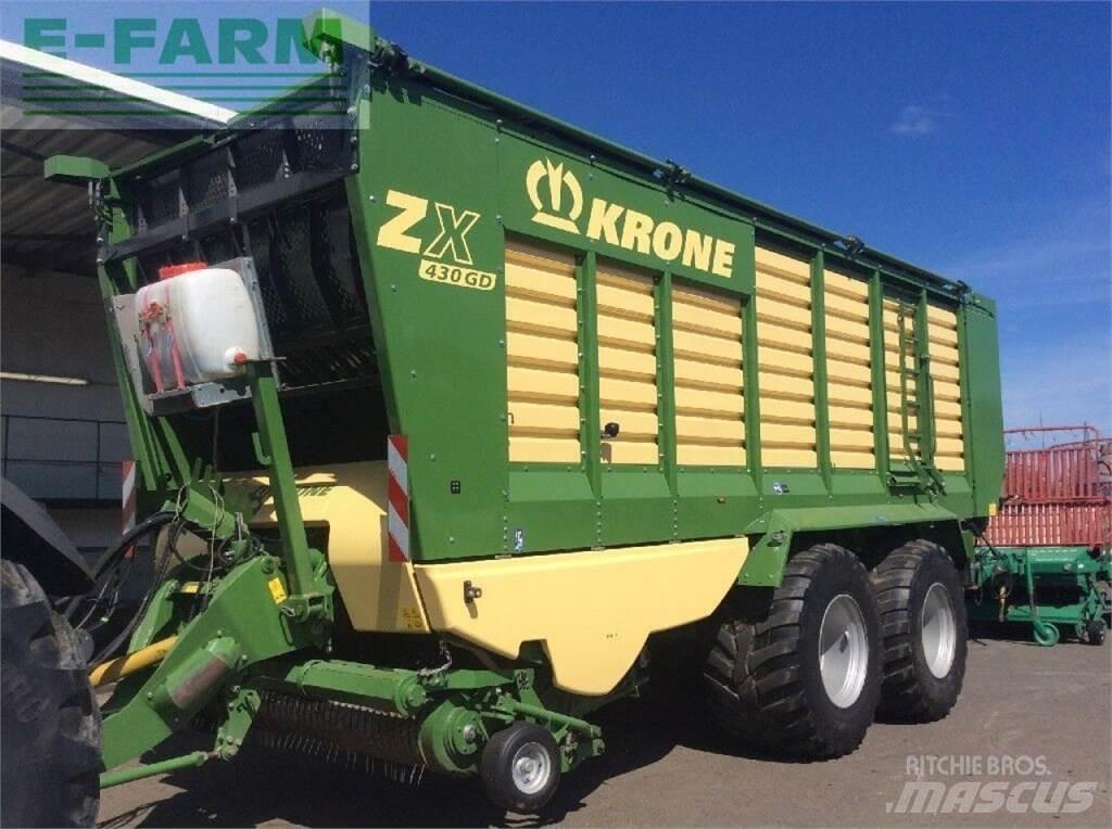 Krone zx 430 gd Remolque para grano