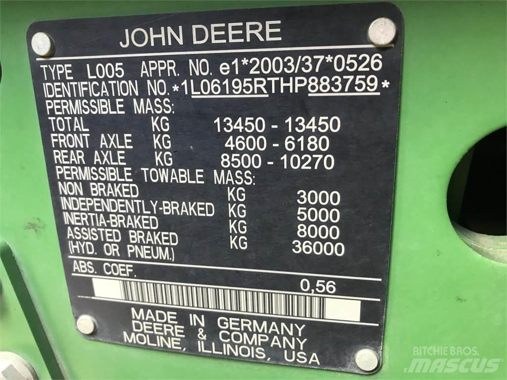 John Deere 6195R Tractores