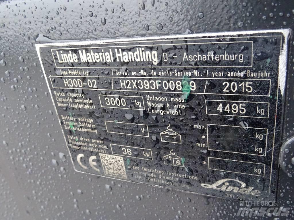 Linde H30D-02 Carretillas diesel