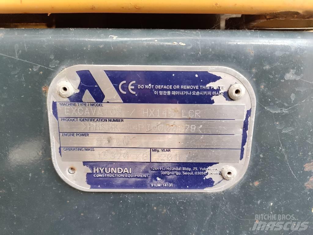 Hyundai HX 145 LCR Excavadoras de cadenas