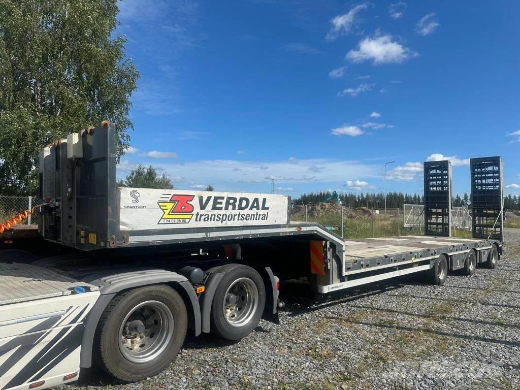 Rojo Trailer GPE3 EG Semirremolques de góndola rebajada