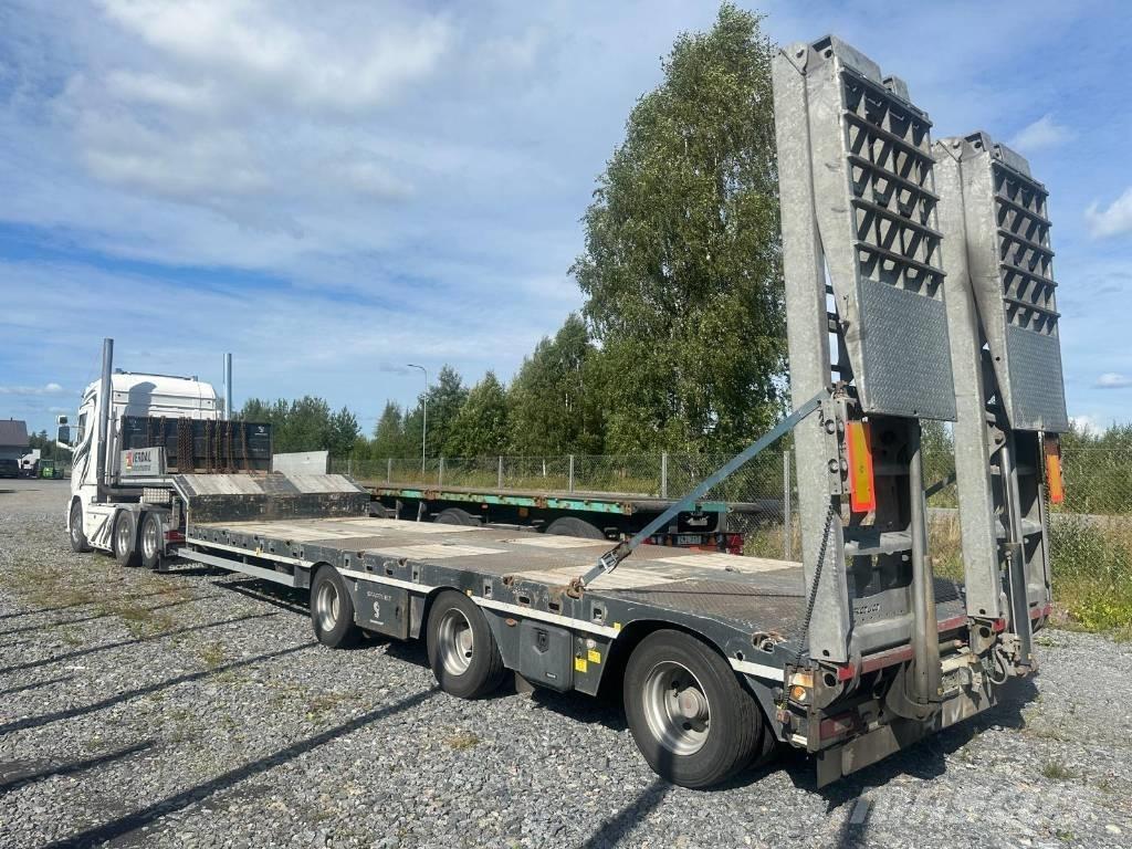 Rojo Trailer GPE3 EG Semirremolques de góndola rebajada