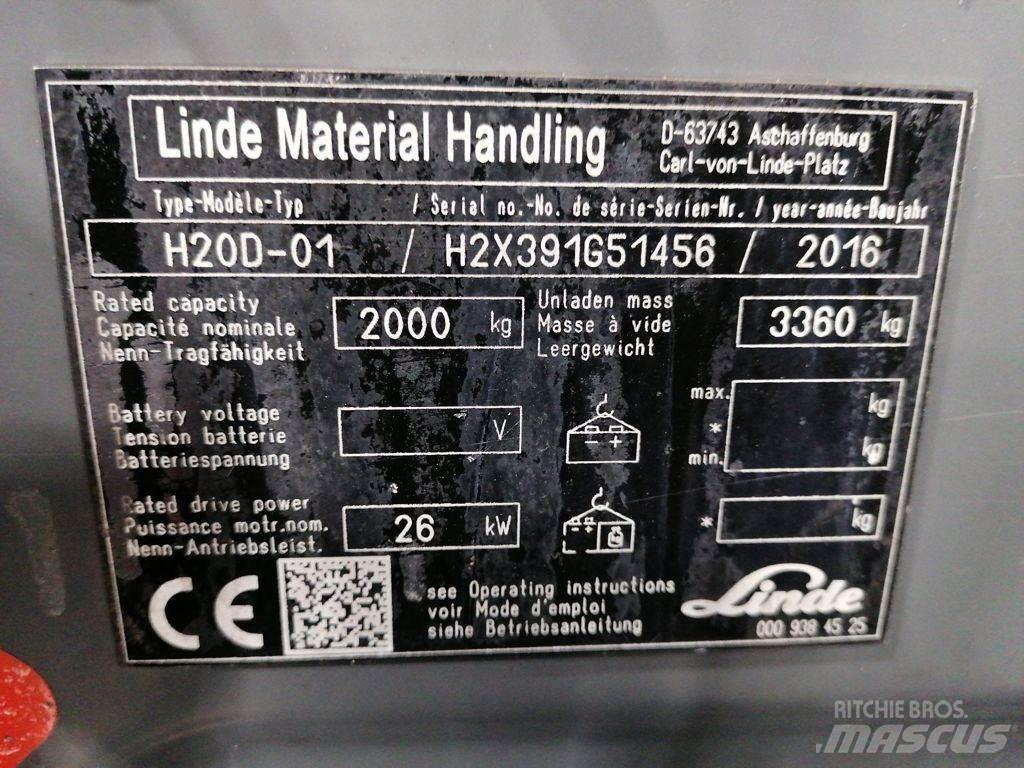 Linde H20D-01 Carretillas diesel