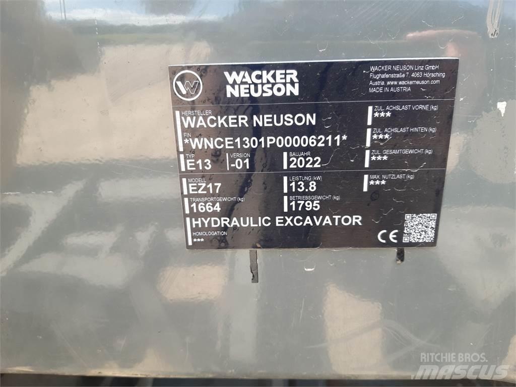 Wacker Neuson EZ17 Excavadoras de cadenas