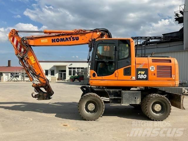 Komatsu PW 180-10 Excavadoras de ruedas