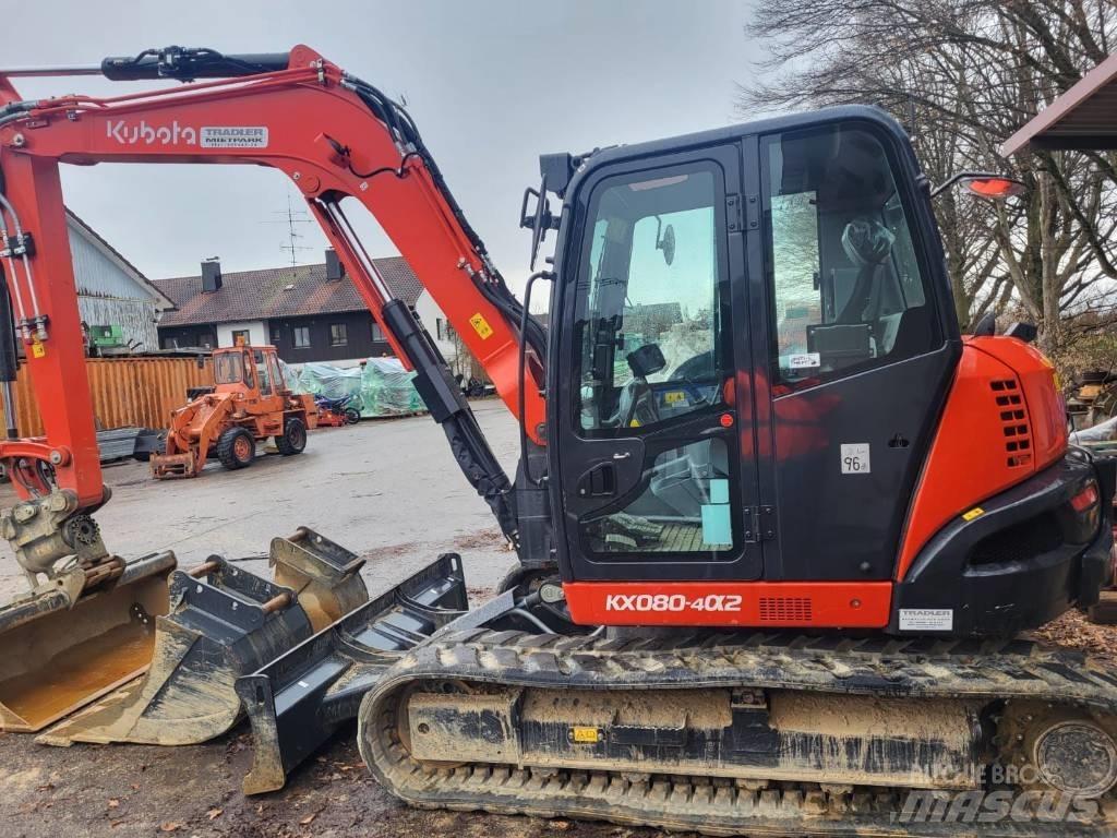 Kubota KX 080-4 Mini excavadoras < 7t
