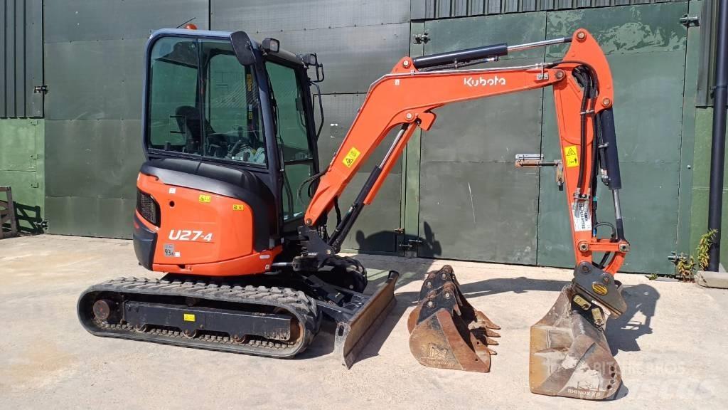Kubota U 27-4 Mini excavadoras < 7t
