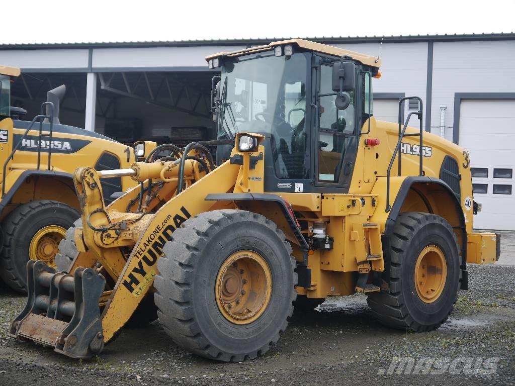 Hyundai HL955 Cargadoras sobre ruedas