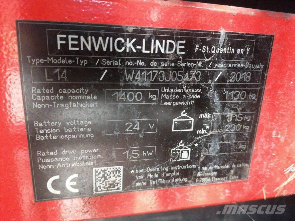 Linde L14 Apiladores eléctricos