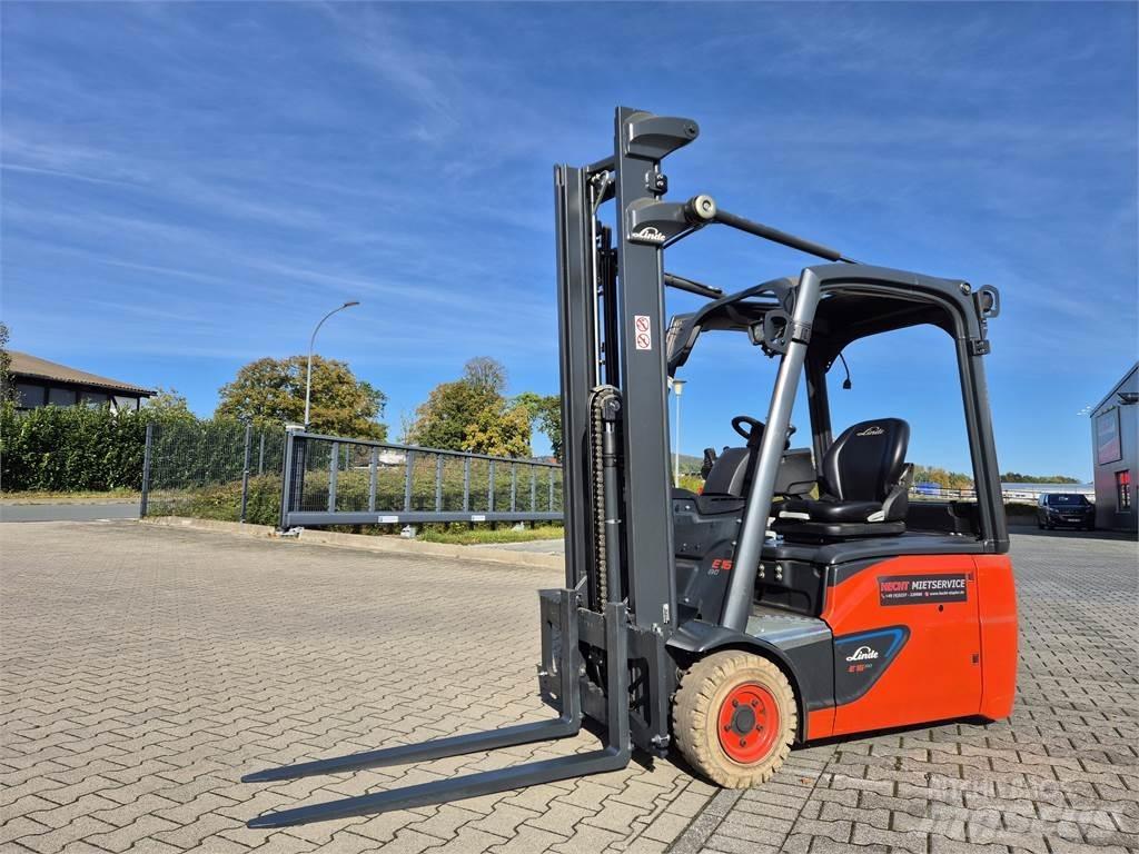 Linde E16-02 Carretillas de horquilla eléctrica