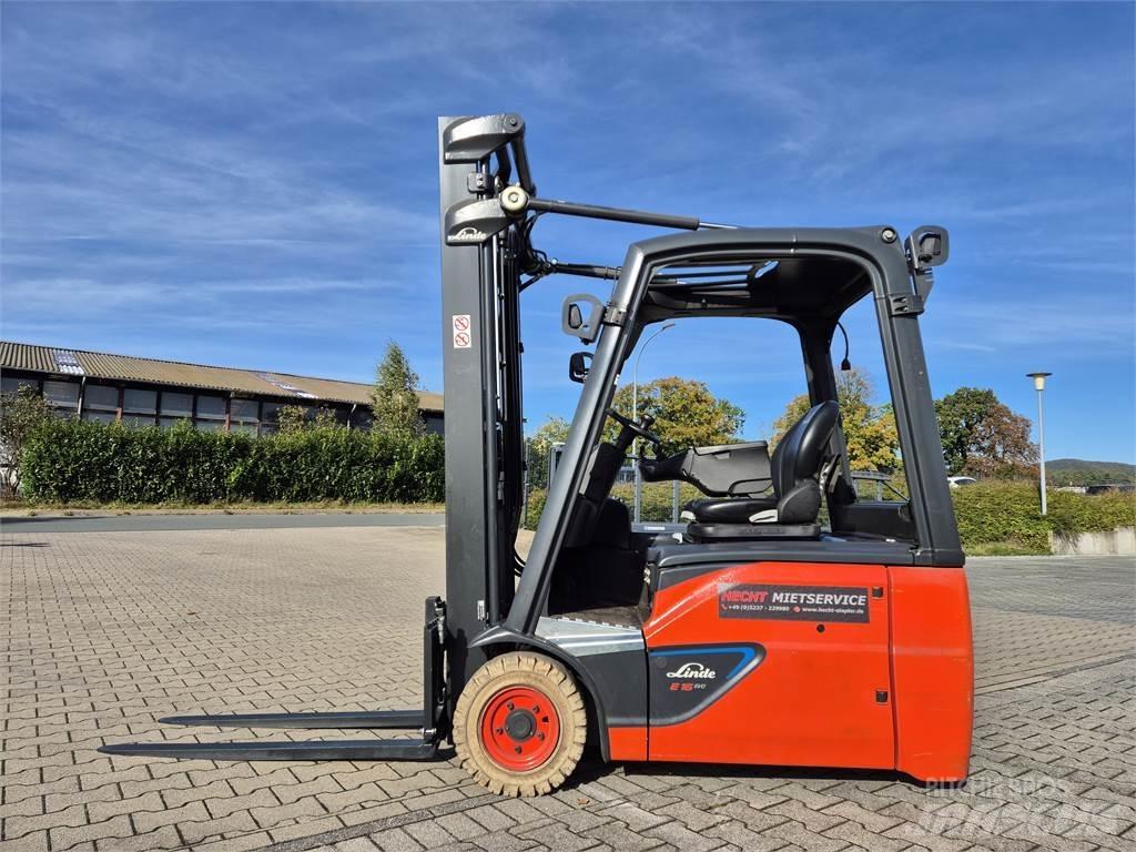 Linde E16-02 Carretillas de horquilla eléctrica