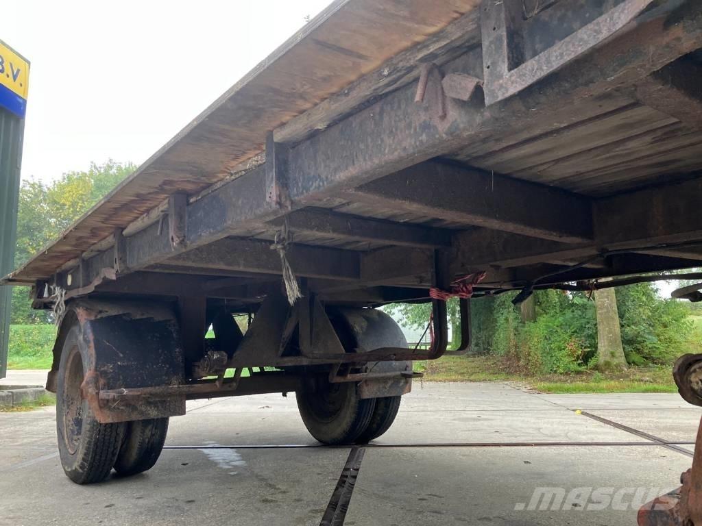 DAF balenwagen Plataforma plana/laterales abatibles