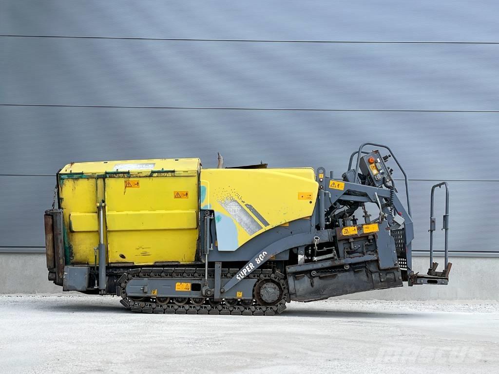 Vögele SUPER 800 Asfaltadoras