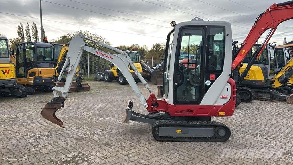 Takeuchi TB216 Mini excavadoras < 7t