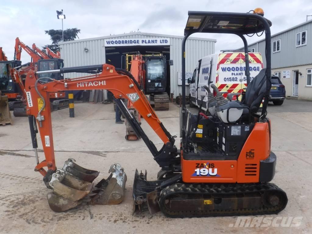 Hitachi ZX 19 U-6 Mini excavadoras < 7t