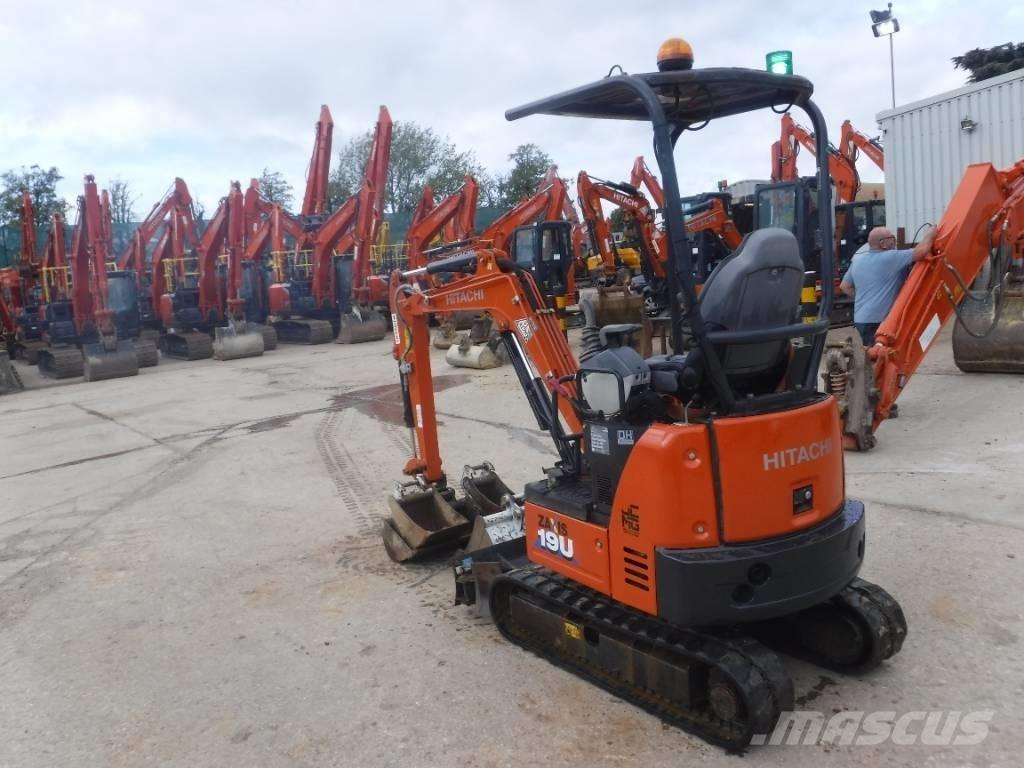 Hitachi ZX 19 U-6 Mini excavadoras < 7t