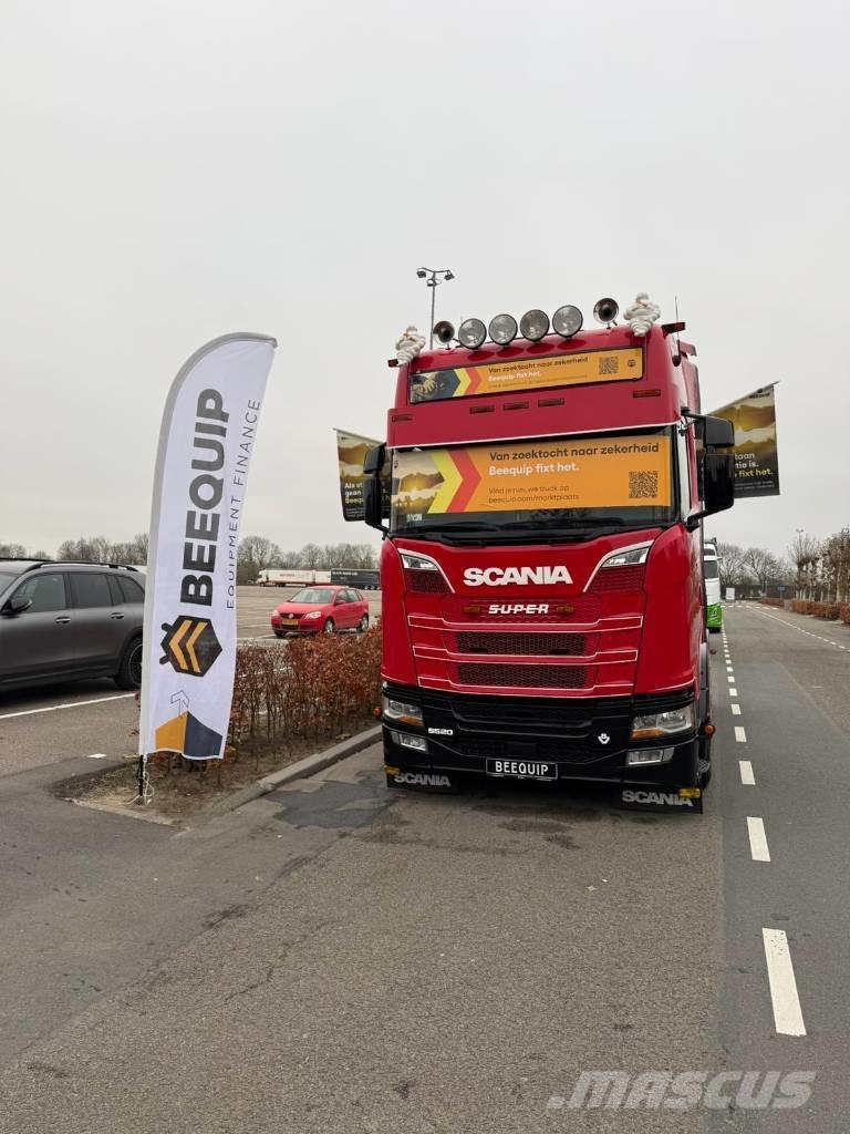 Scania S 520 V8 Cabezas tractoras