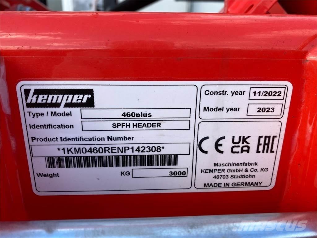 Kemper 460 plus Agricultura - Otros