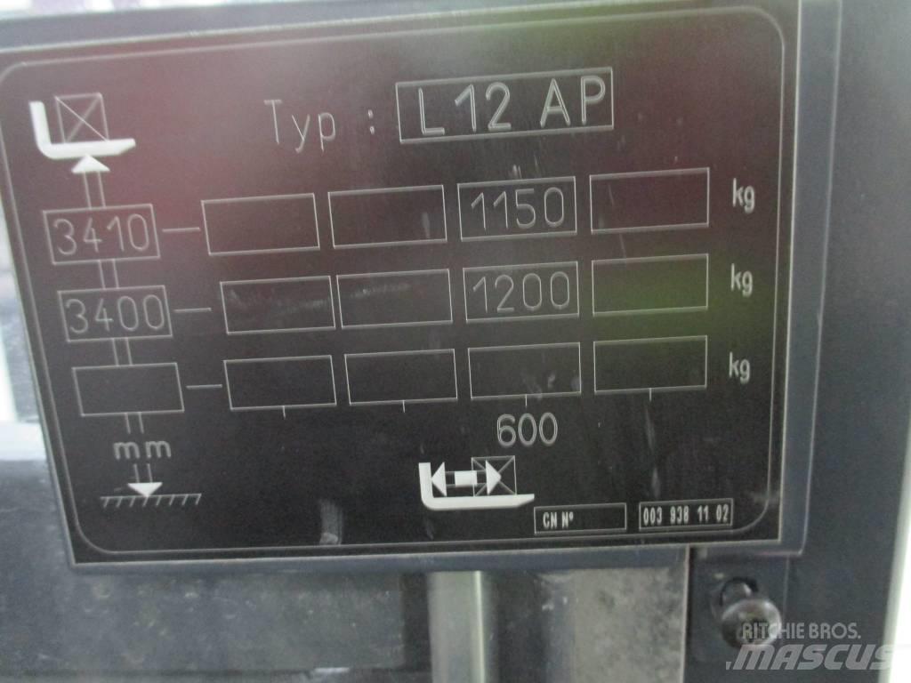 Linde L 12 AP Apiladores eléctricos autopropulsados