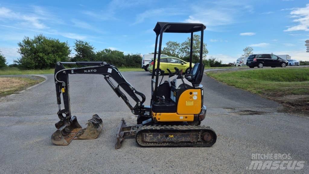 Kato 17VXE Mini excavadoras < 7t