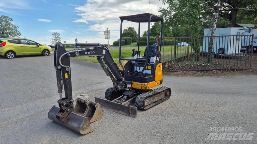 Kato 17VXE Mini excavadoras < 7t