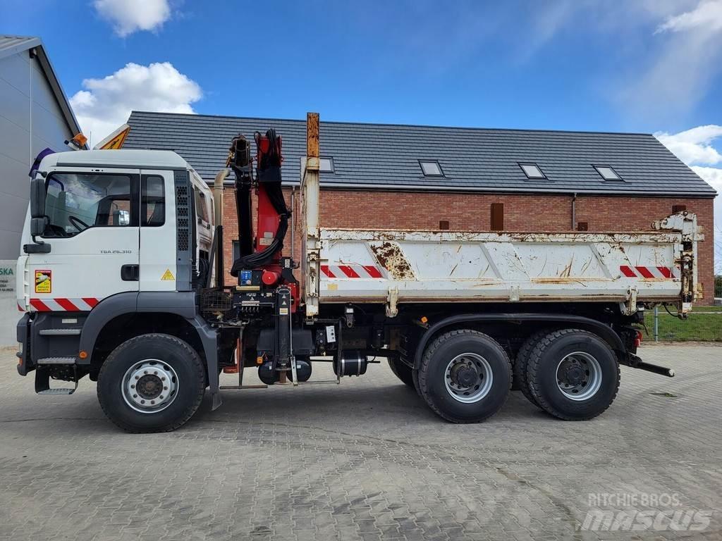 MAN TGA 26.310 Camiones bañeras basculantes o volquetes