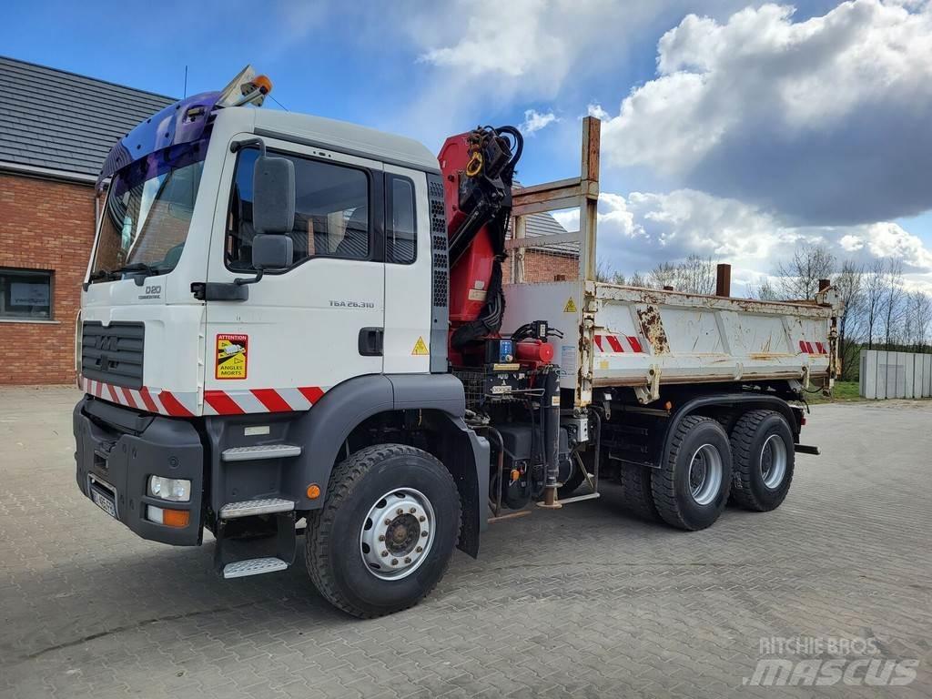MAN TGA 26.310 Camiones bañeras basculantes o volquetes
